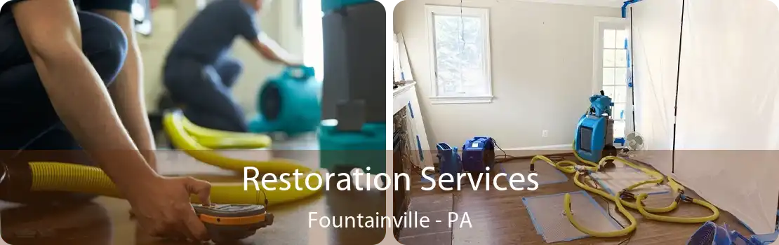 Restoration Services Fountainville - PA