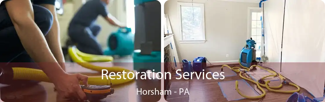 Restoration Services Horsham - PA