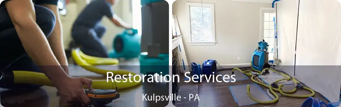 Restoration Services Kulpsville - PA