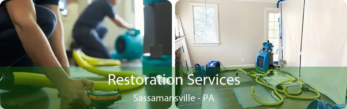 Restoration Services Sassamansville - PA