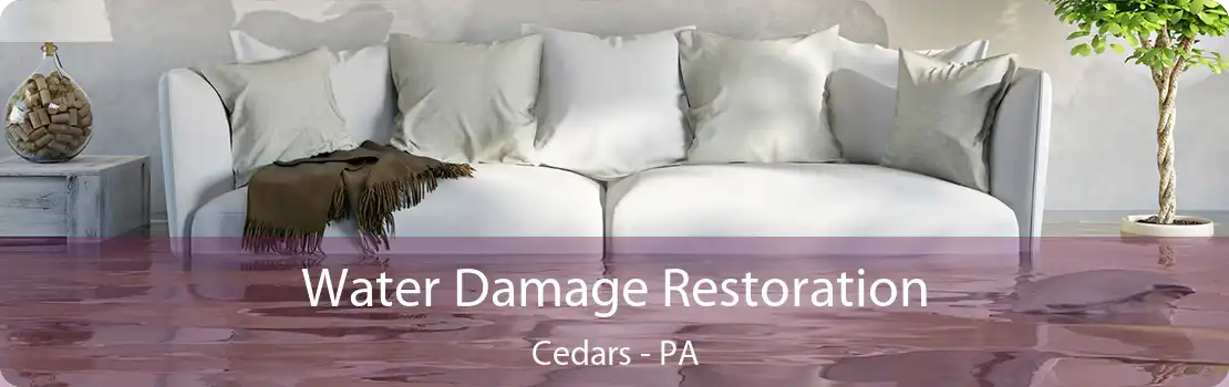 Water Damage Restoration Cedars - PA