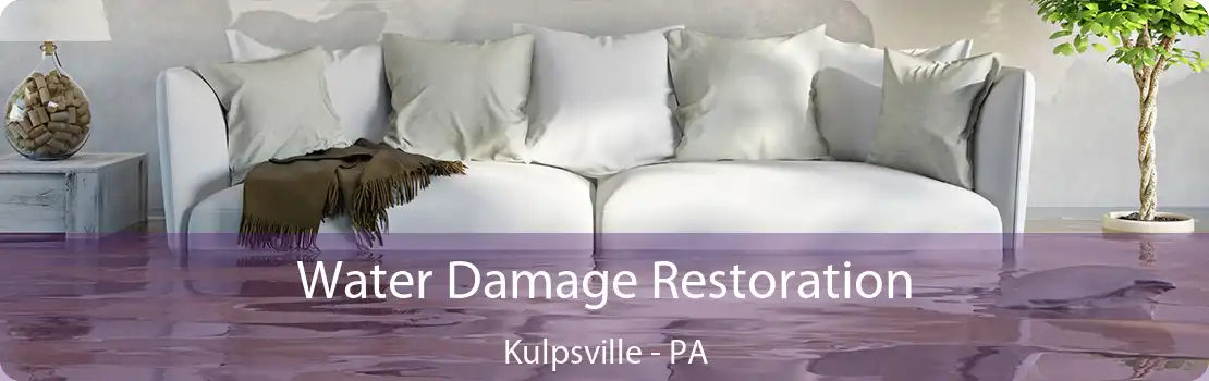 Water Damage Restoration Kulpsville - PA