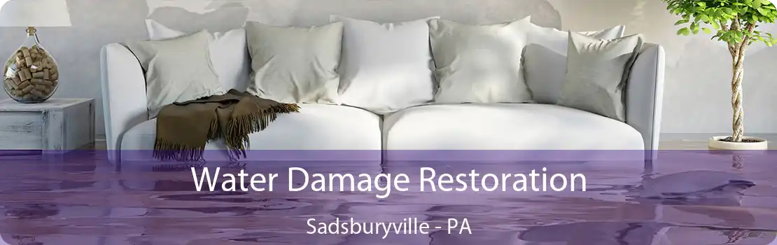 Water Damage Restoration Sadsburyville - PA